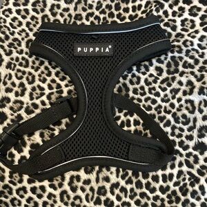 Puppia Black Small Mesh Dog Harness